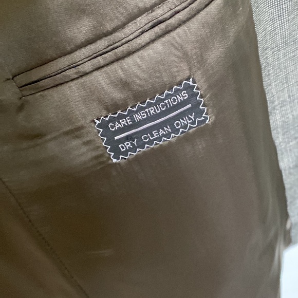 Giorgio Armani Le Collezioni Saks Fifth Avenue gray wool blazer - Picture 5 of 9